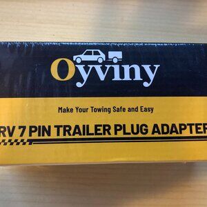Oyviny RV 7 Pin Trailer Plug Adapter